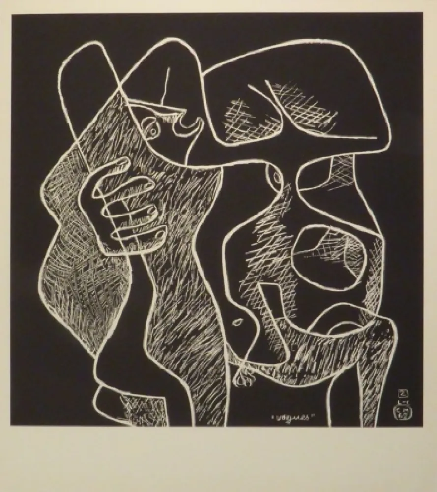 石版画 Le Corbusier - La mer est toujours présente