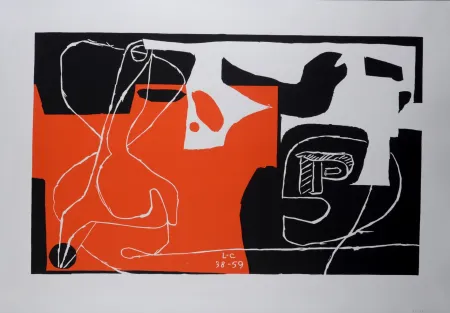石版画 Le Corbusier - Les dés sont jetés