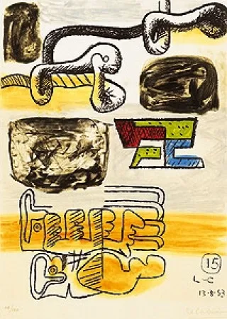 蚀刻版画 Le Corbusier - Libro UNITÉ