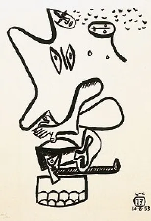蚀刻版画 Le Corbusier - Libro UNITÉ