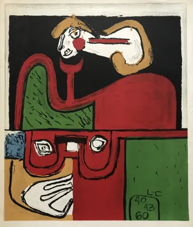 石版画 Le Corbusier - Portrait