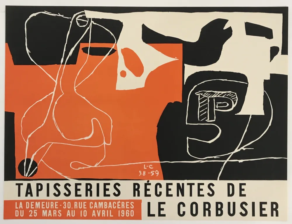 石版画 Le Corbusier - Tapisseries Recentes – The Die is Cast