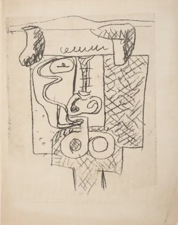 无技术 Le Corbusier - Taureau, C. 1960 - Unique proof!