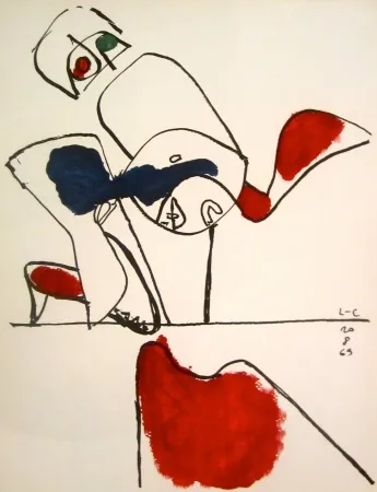 石版画 Le Corbusier - Taurus XVII