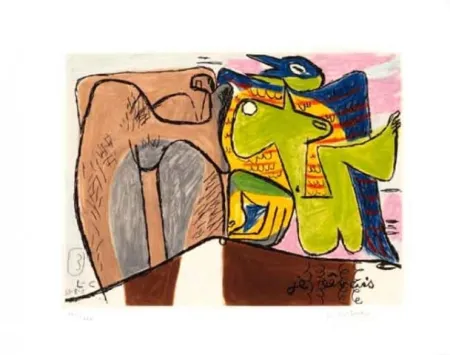 蚀刻版画 Le Corbusier - Unité