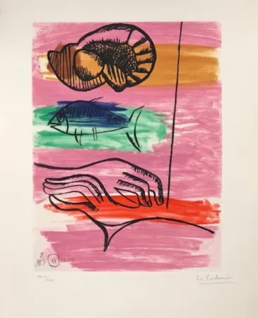 蚀刻版画 Le Corbusier - Unité