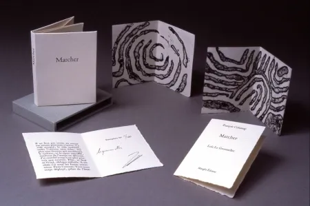 蚀刻版画 Le Groumellec - Marcher