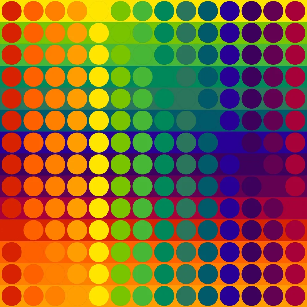 石版画 Le Parc - Color Secuencia 6