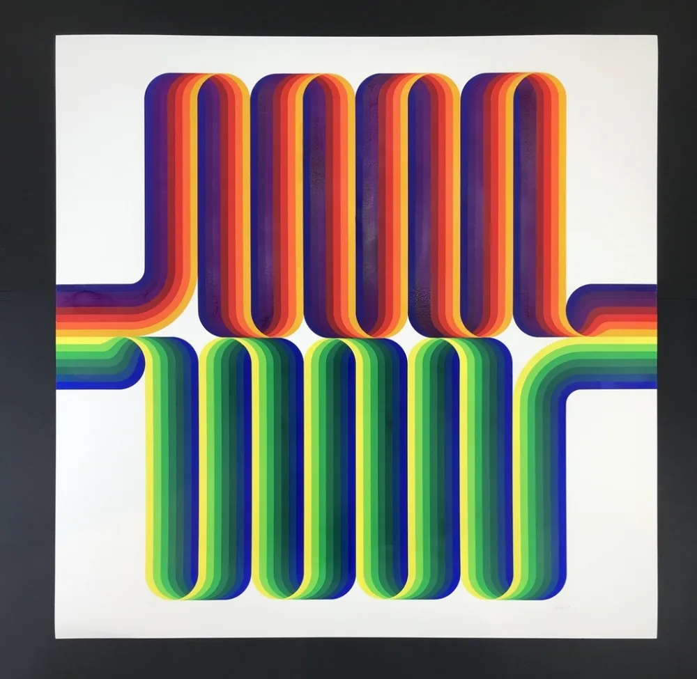 丝网印刷 Le Parc - LA LONGUE MARCHE