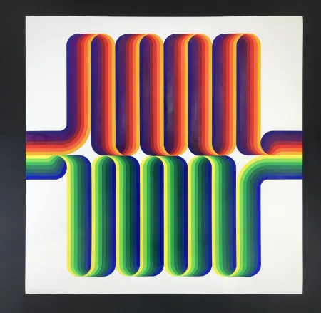 丝网印刷 Le Parc - LA LONGUE MARCHE