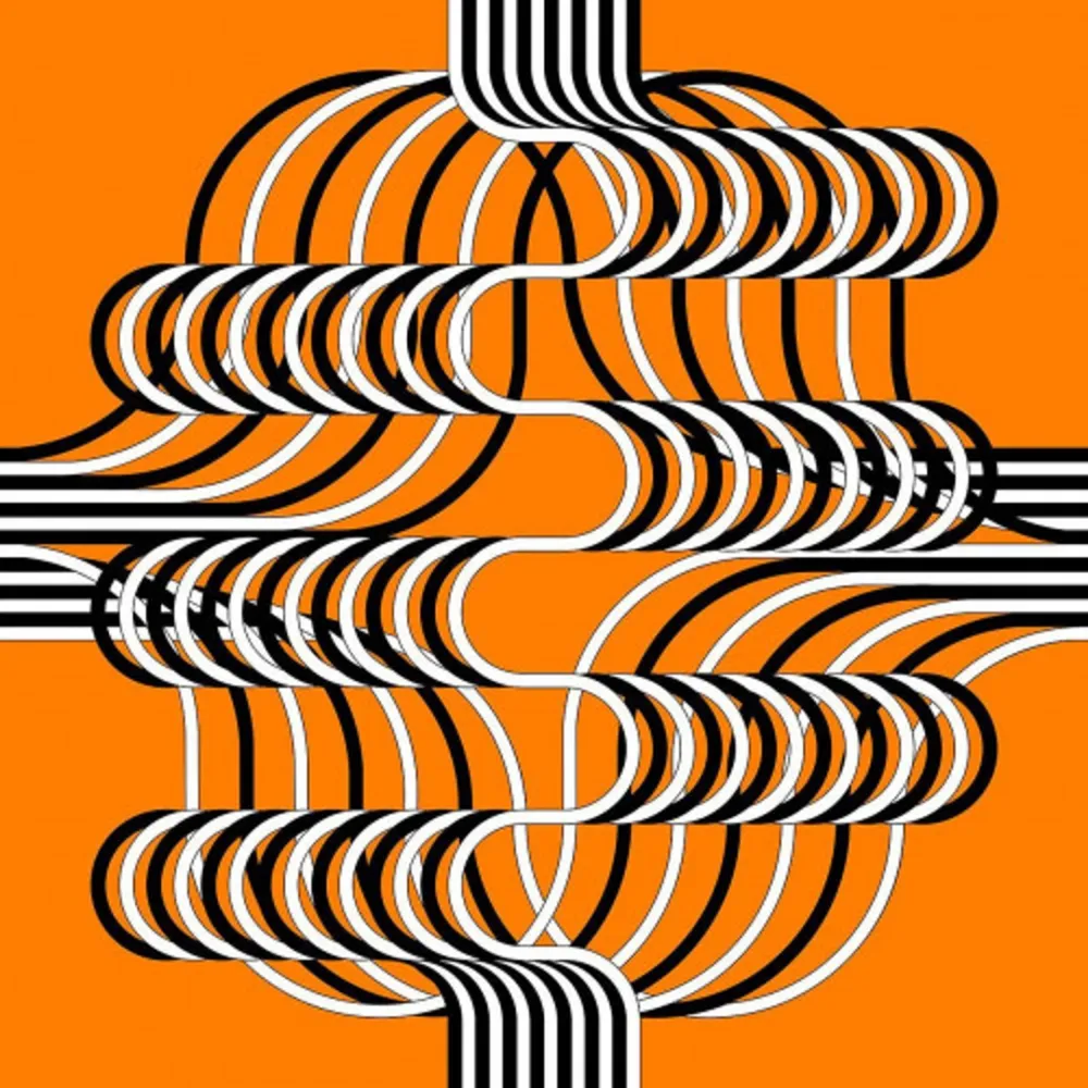 石版画 Le Parc - Larga marcha, 4 bifurcaciones, 13