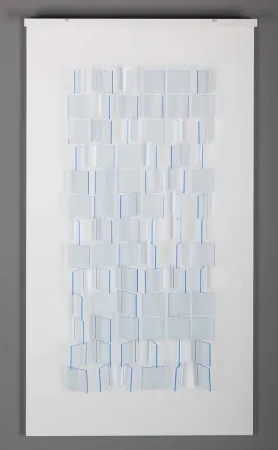 复数作品 Le Parc - Mobile Translucide Bleu