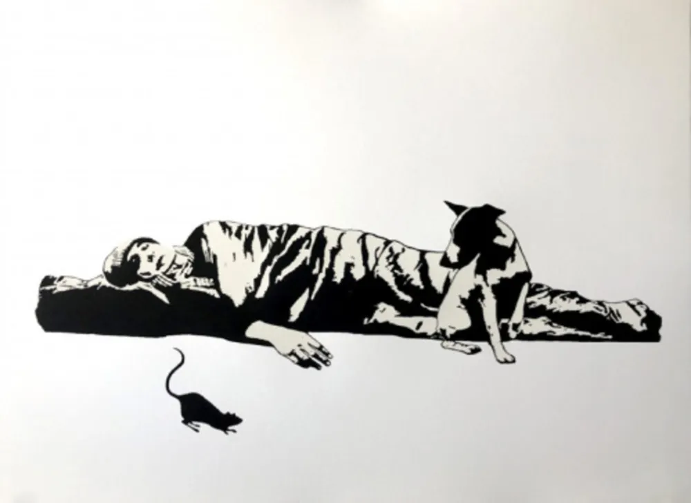 丝网印刷 Le Rat - The Homeless