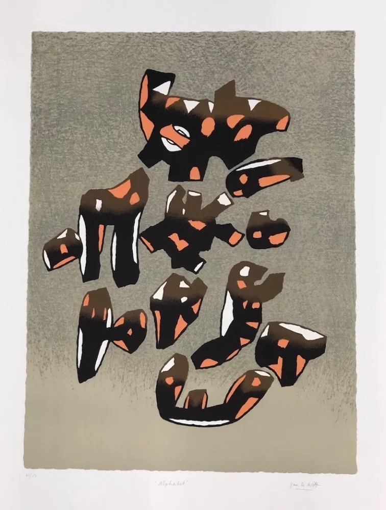 石版画 Le Witt - Album internacional