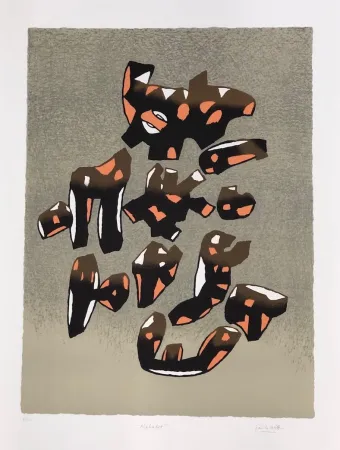 石版画 Le Witt - Album internacional