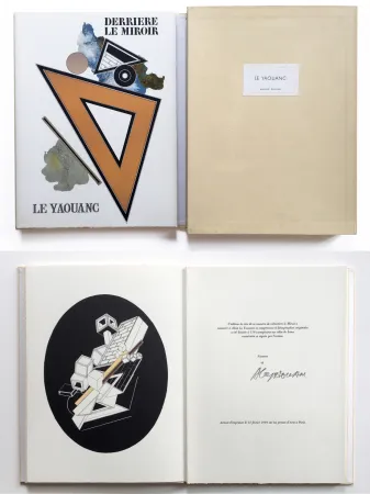 插图书 Le Yaouanc - DERRIÈRE LE MIROIR N° 176. Février 1969. TIRAGE DE LUXE SIGNÉ.