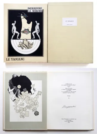插图书 Le Yaouanc - DERRIÈRE LE MIROIR N° 189. Décembre 1970. TIRAGE DE LUXE SIGNÉ.