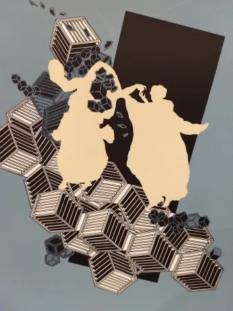 石版画 Le Yaouanc - Lithograph