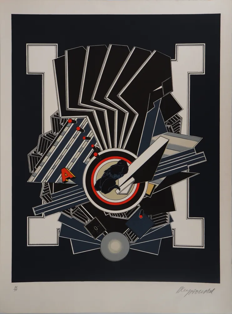 石版画 Le Yaouanc - Meliastenibis