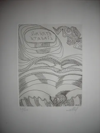 蚀刻版画 Lebel - The international avant garde 2