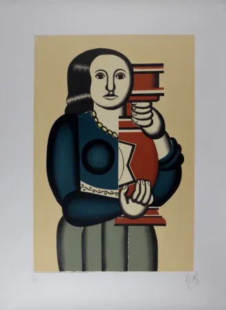 石版画 Léger (After) - Femme à la Cruche, c.1950