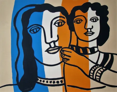 石版画 Léger (After) - Untitled