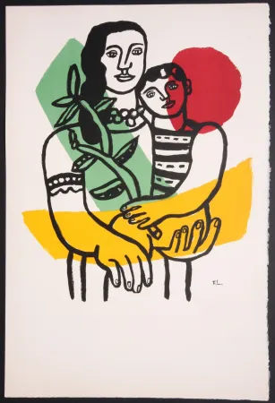 石版画 Leger - Art et Solidarite