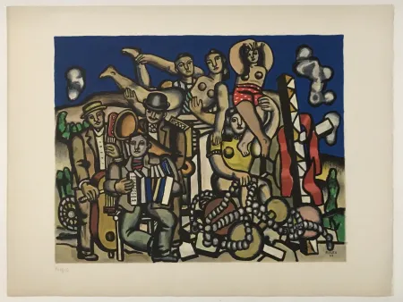 石版画 Leger - Circus