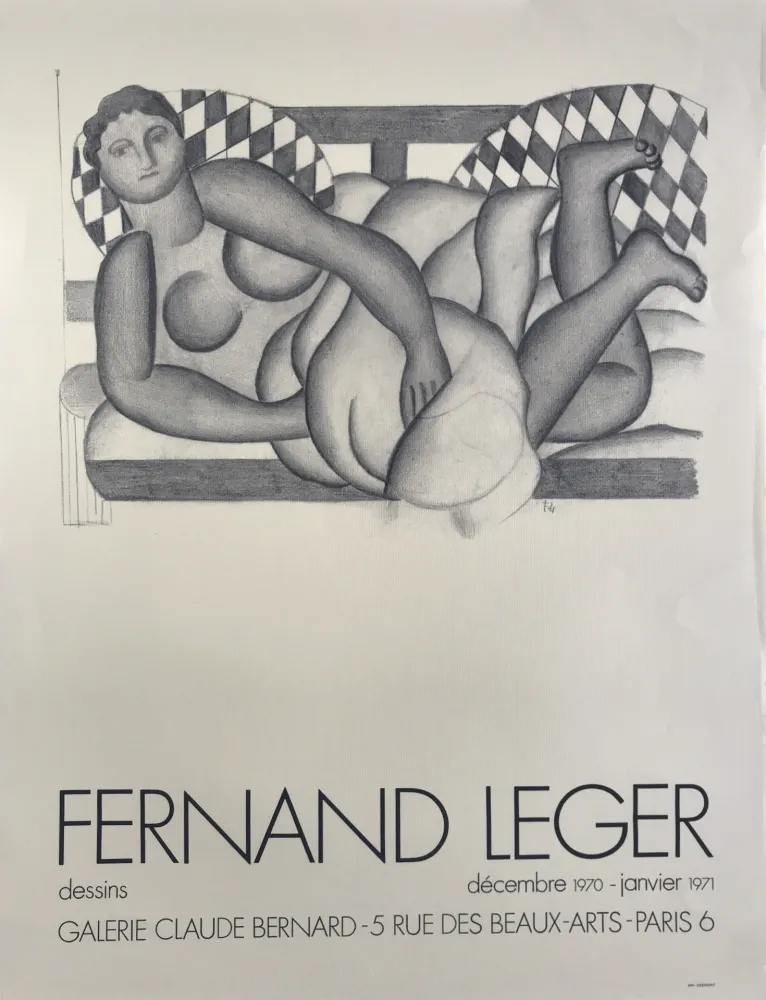 海报 Leger - Galerie Claude Bernard