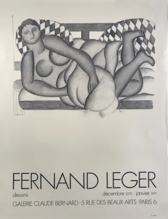 海报 Leger - Galerie Claude Bernard