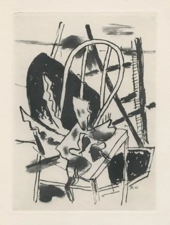 飞尘腐蚀法 Leger - La chaise