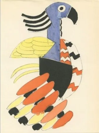 版画 Leger - La création du monde