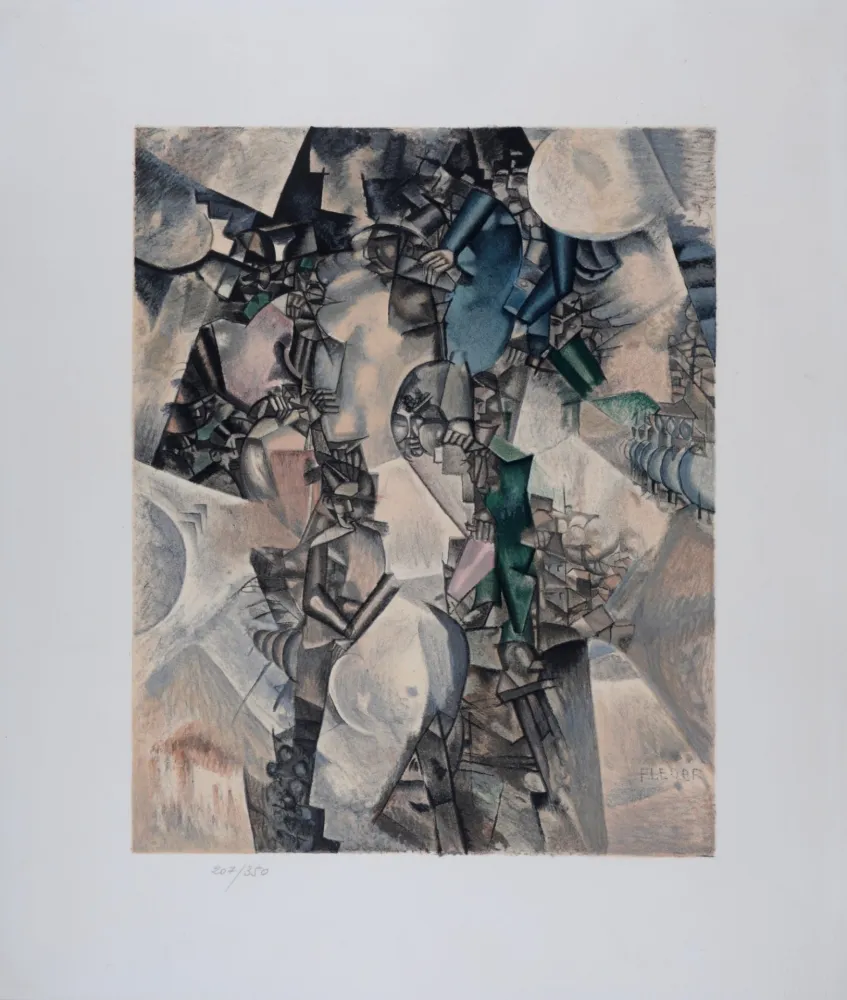 石版画 Leger - La Noce