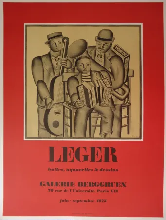 插图书 Leger - Les Musiciens (Fanfare)
