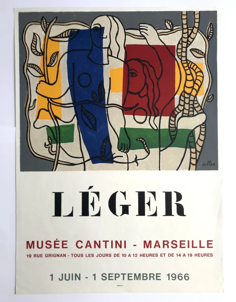 海报 Leger - Musée Cantini / Marseille