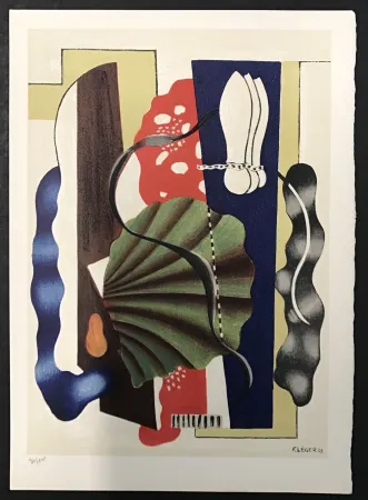 石版画 Leger - Nature Morte