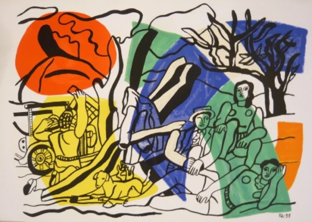 石版画 Leger - Sans titre