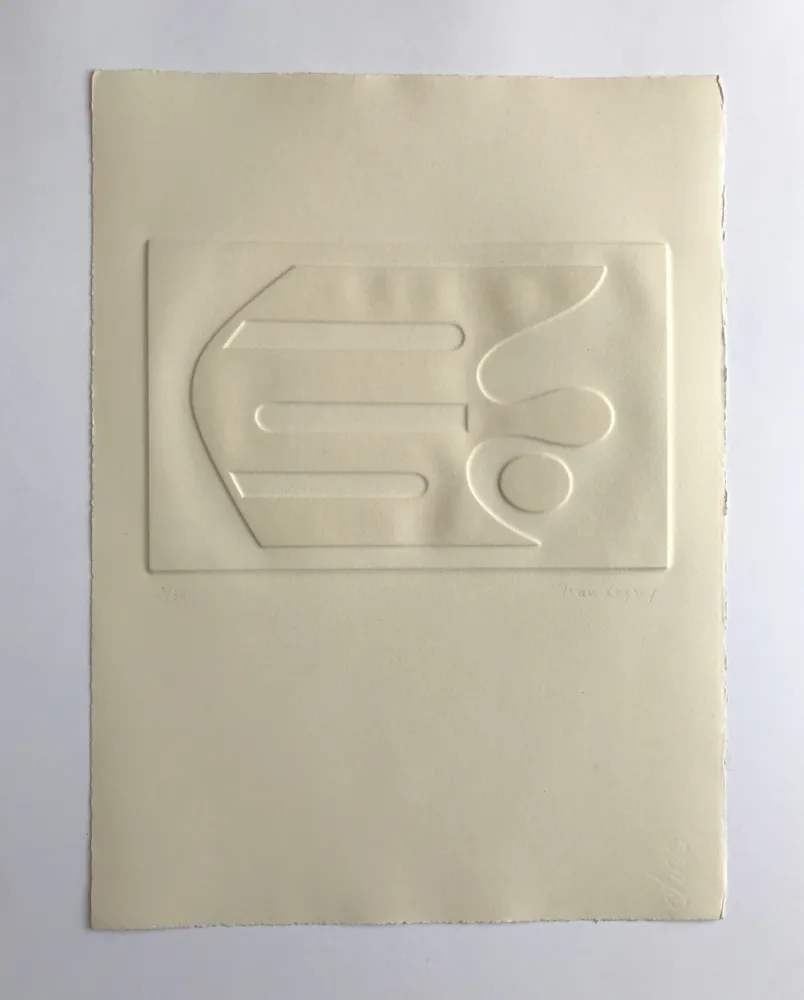 凸版印刷 Legros - Sans titre (relief II)