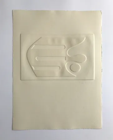 凸版印刷 Legros - Sans titre (relief II)