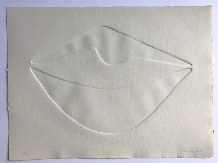 凸版印刷 Legros - Sans titre (relief III)