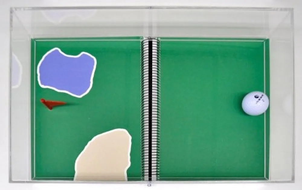 石版画 Leirner - Rio 2016 - Golf