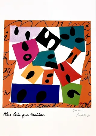 胶版印刷 Lemaitre  - Plus loin que Matisse