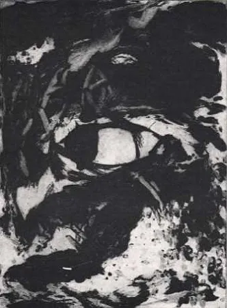 版画 León - Luz de luna III