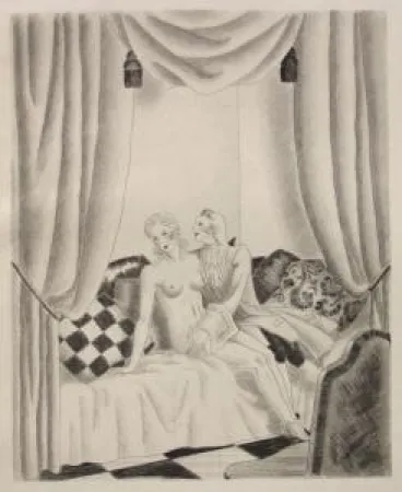 插图书 Leroy  - Le bon plaisir, Le malheureux petit voyage, La belle sans chemise, Le Diable amoureux, La Fille aux yeux d'or, etc.