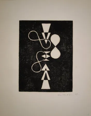 油毡版画 Leuppi - 10 Compositionen