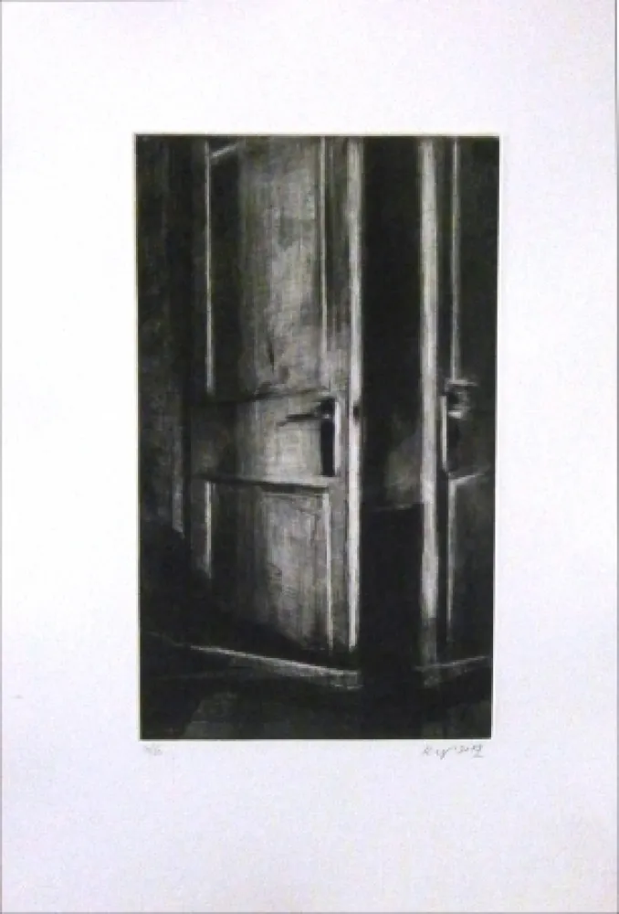 蚀刻版画 Levy - Intérieur I