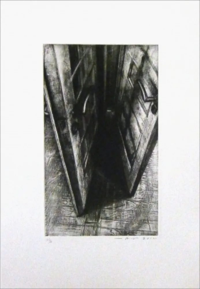 蚀刻版画 Levy - Intérieur II