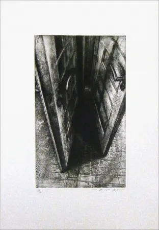 蚀刻版画 Levy - Intérieur II