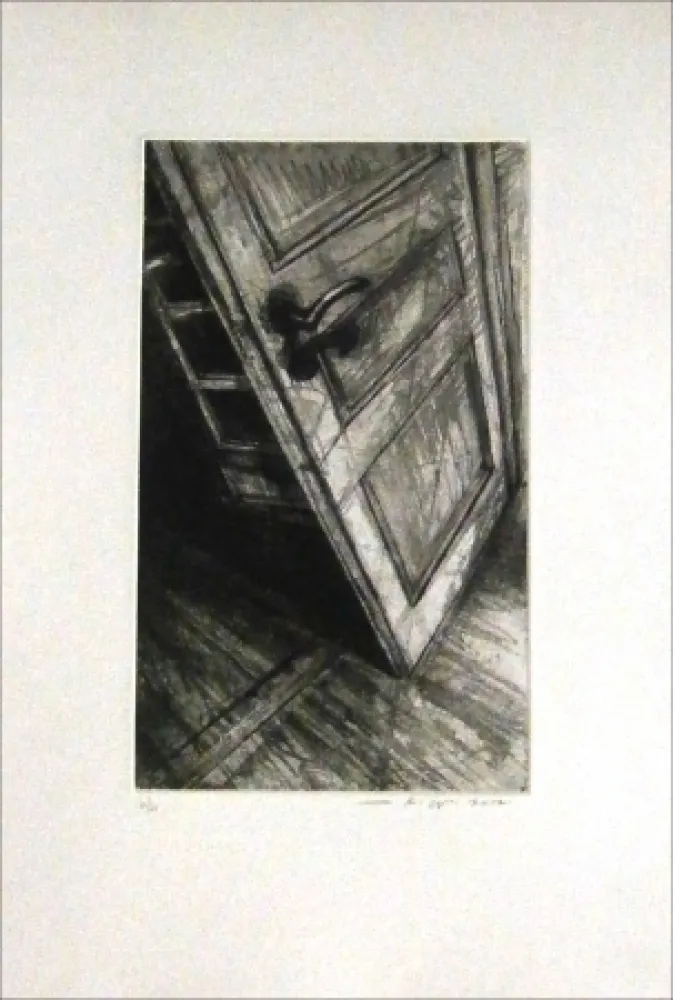 蚀刻版画 Levy - Intérieur III