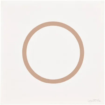 丝网印刷 Lewitt - Plate 1 (from Five Geometric Figures in Five Colors)